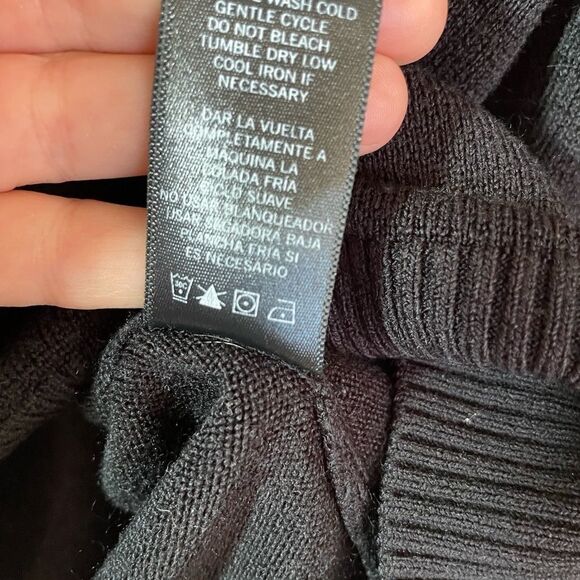 Medium Geoffrey Beene Black quarter zip sweater - Picture 10 of 12